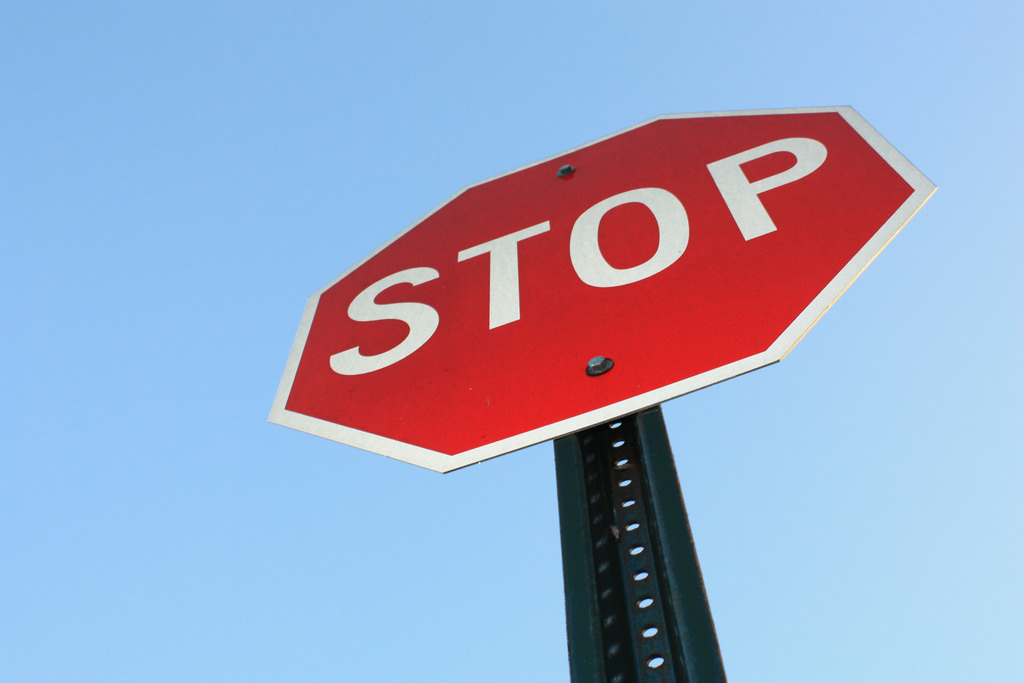 stop sign